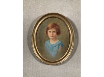 Vintage Portrait Of A Young Girl (CTF10)
