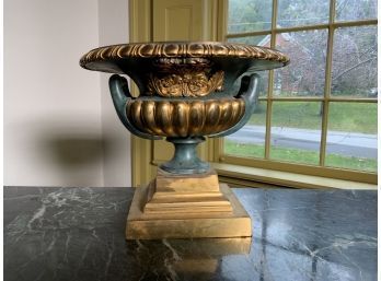 Antique French Gilt Bronze Urn (CTF10)