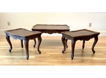 Karges Coffee Table & Pr. End Tables(CTF20)