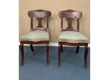 19th C. Empire Side Chairs(CTF10)