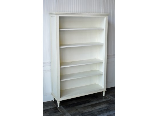 Restoration Hardware “Maison” White Painted Bookcase