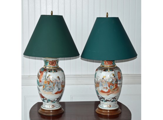 Asian Porcelain Lamps
