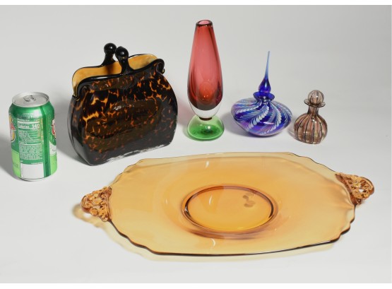 Generous Lot Of Art Glass Including