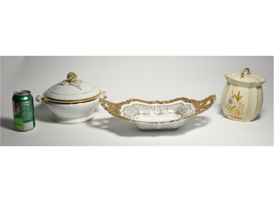Grouping Of Victorian Porcelain