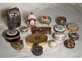 Collection Of Dresser Boxes