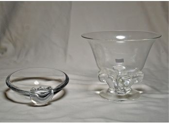 Two Steuben Glass Pieces