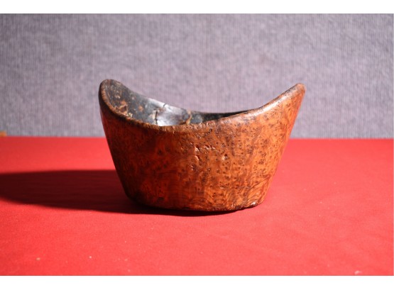 Early Carved Burl Bowl (CTF10)