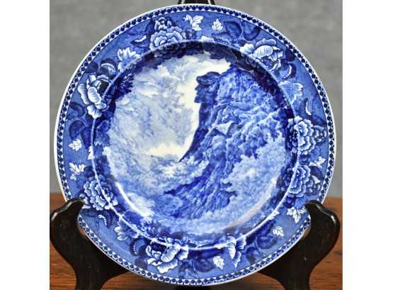 Wedgewood Historical Blue Plate Old Man Mountain (CTF10)