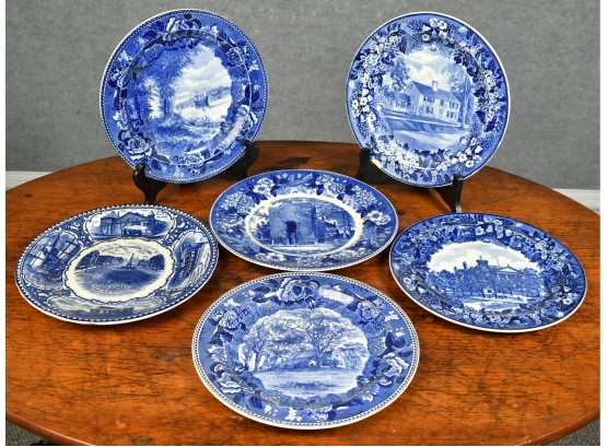 Six Historical Blue Plates (CTF20)