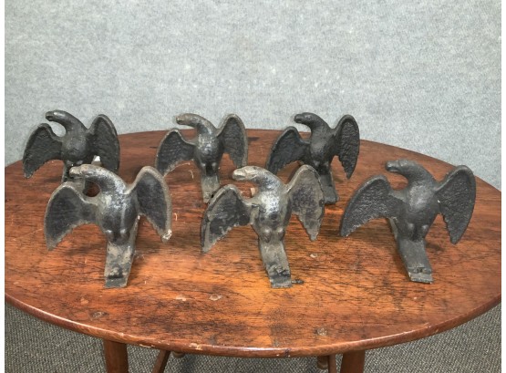 Antique Cast Iron Snow Eagles (CTF10)