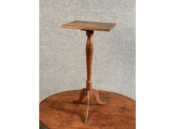 Early 19th C. Maple Candlestand (CTF10)