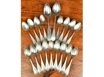 19 Coin Silver Spoons, 15.25 Ozt (CTF10)