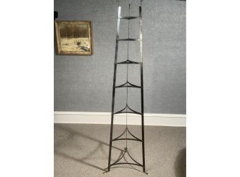 Vintage Iron Tiered Pot Stand (CTF10)