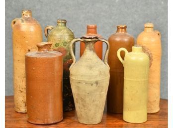 Eight Stoneware Bottles (CTF20)