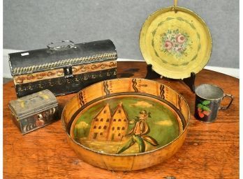 Vintage Decorated Tinware (CTF10)