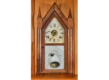 Chauncey Boardman Antique Steeple Clock (CTF10)