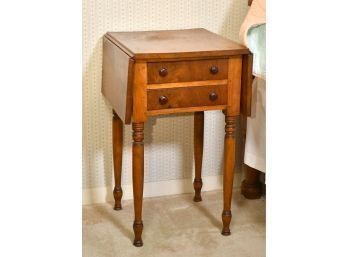 Federal Drop Leaf Two Drawer Stand (CTF10)