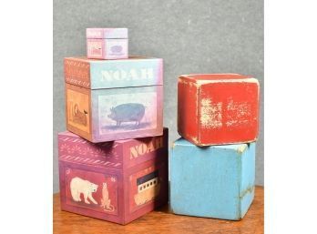 Noahs Ark Stacking Boxes And Two Others (CTF10)