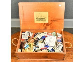 Vintage Advertising Book Matches In Box (CTF10)