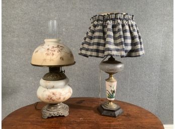 Two Victorian Lamps (CTF10)