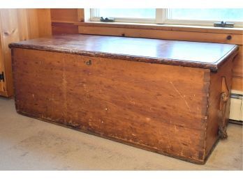 Early 19th C. Sea Captains Chest (CTF20)