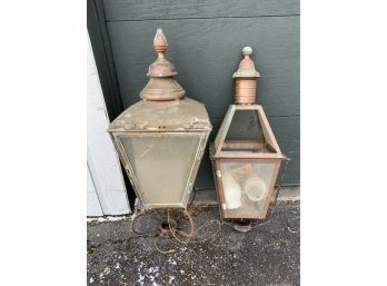 Kester & Fullen Antique Copper Post Lantern & Other (CTF30)