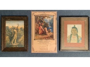 Three Native American Images (cTF10)