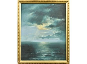 19th C. Seascape Painting (cTF10)