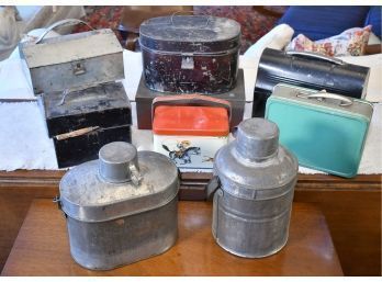 Vintage/antique Tin Lunch Boxes Collection & Other (CTF10)