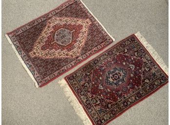 Two Oriental Scatter Rugs (CTF10)