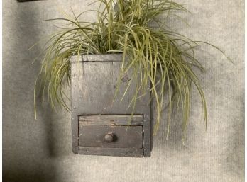 Early Painted Pine Wall Box (CTF10)