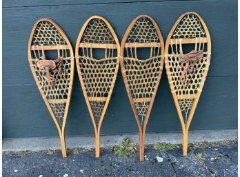 Two Pr Of Vintage Snowshoes (CTF10)