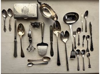 Silverplate Collection, With Pewter Knife (CTF10)
