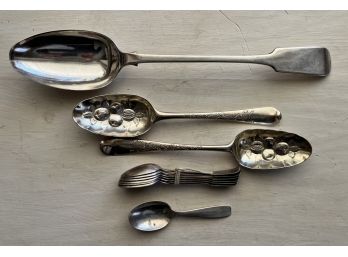 Tiffany Silver Spoon And Others (CTF10)