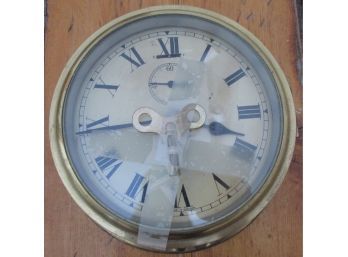 F Smith & Son Brass Ships Clock (CTF10)