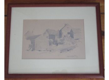 Chas. Curtis Allen Signed Drawing (CTF10)