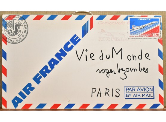 Roger Bezombes, Vie Du Monde, Air France Advertising Folio (2 Of 2) (CTF20)