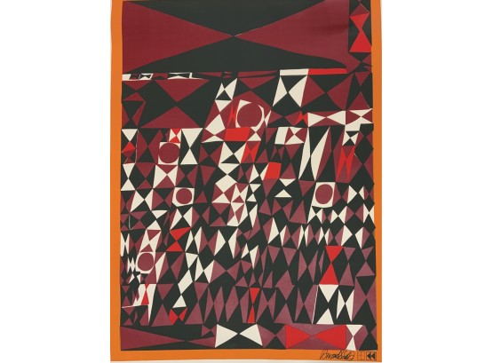 Howard Smith Abstract Silkscreen (CTF10)