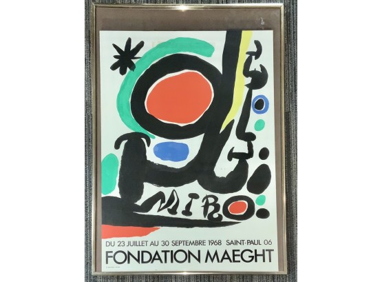 Miro Poster,  Foundation Maeght (CTF)