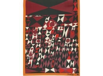 Howard Smith Abstract Silkscreen (CTF10)