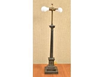 Antique Bronze Lamp (CTF10)