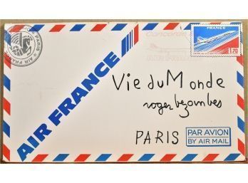 Roger Bezombes, Vie Du Monde, Air France Advertising Folio (1 Of 2) (CTF20)