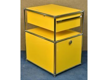 USM Hallar Chrome And Steel File Cabinet (CTF20)