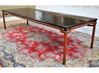 Vintage Chinese Ming Style Dining Table With Two Leaves (CTF60)
