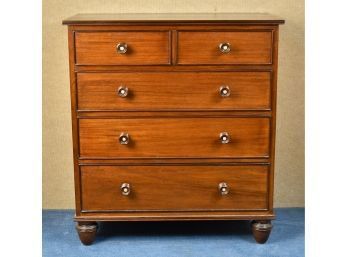 Fine Vintage Anglo-Indian Style Mahogany Chest (CTF30)
