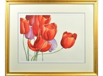 Diane Maxey Watercolor, Tulips (1 Of 3) (CTF20)