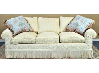 Fine Custom Upholstered Sofa (1 Of 2) (CTF60)