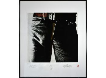 **Updated** Andy Warhol Limited Edition Poster, Rolling Stone Sticky Fingers (CTF10)