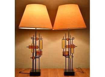 Pair Of Svend Aage Holm Sorensen Table Lamps (CTF30)