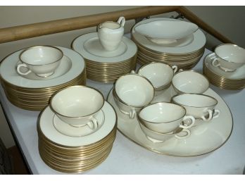 Lenox China, Mansfield Pattern, Service For 12 (CTF20)